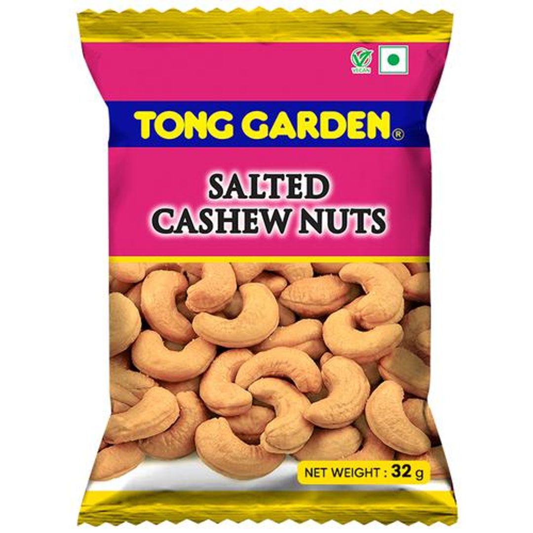 Tong Garden Salted Cashew Nuts, 32 g Pouch