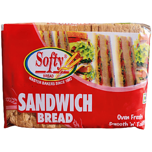 Buy Softy Bread Sandwich 350 Gm Pouch Online at the Best Price of Rs 45
