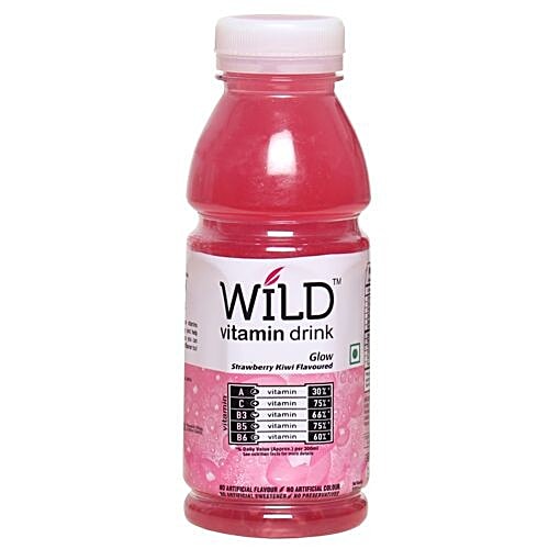 Buy Wild Vitamin Water Strawberry Kiwi Flavoured Online at Best Price