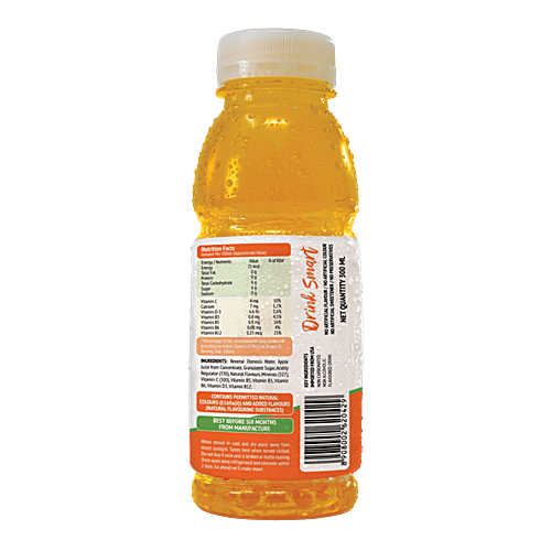 Wild Vitamin Drink - Orange Mango Flavoured, 300 ml Bottle Rich in Vitamin D & B12, No Preservatives