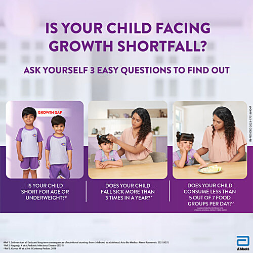 Pediasure Chocolate Nutrition Drink Mix 2 to 6 Years, 375 g Box 