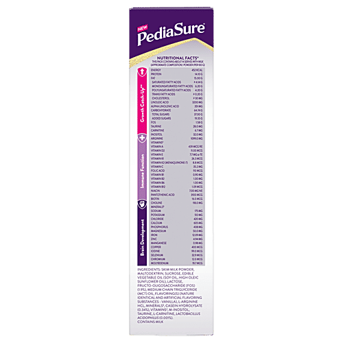 Pediasure Nutrition Drink Powder - Vanilla Flavour, 200 g Box