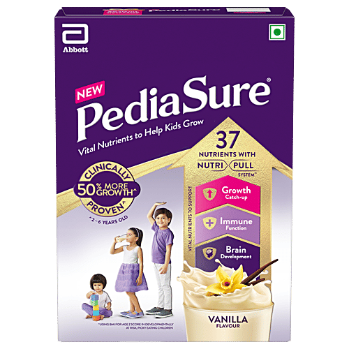 Pediasure Nutrition Drink Powder - Vanilla Flavour, 200 g Box