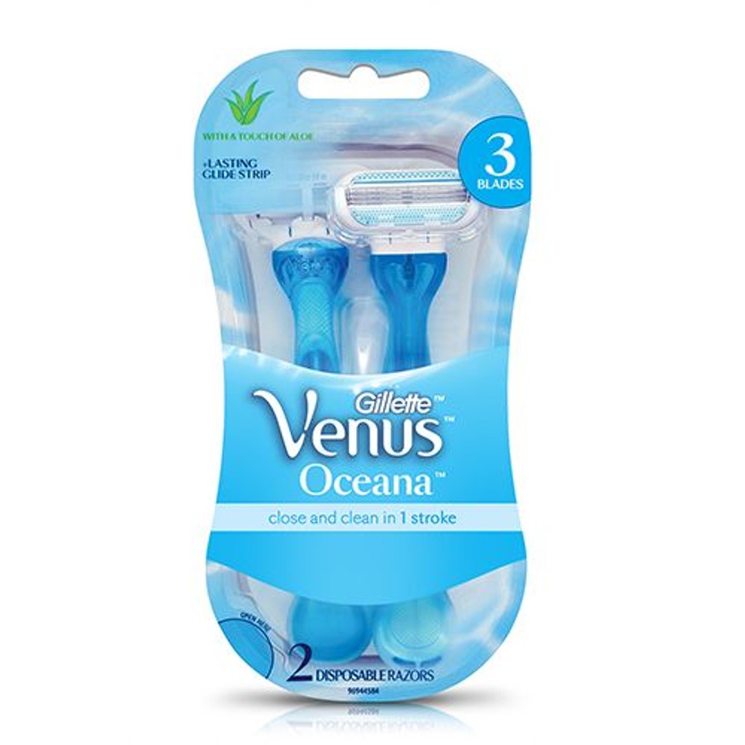 Buy Gillette Venus Shaving Razor Disposable Venus Oceana 2 pcs Online