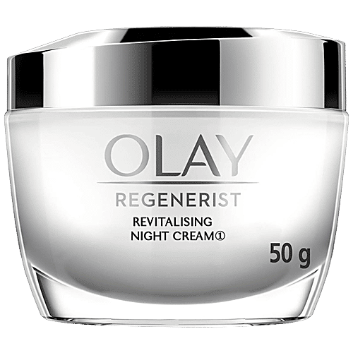 Olay Regenerist Revitalising Night Cream - With Anti-Ageing Properties & Moisturises Skin, 50 g  