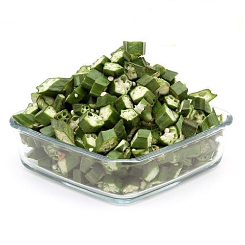 Fresho Ladies Finger - Fry Cut, 200 g  