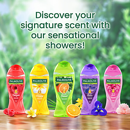 Palmolive Aroma Morning Boost With Orange Essential Oil & Lemongrass Shower Gel, 250 ml  