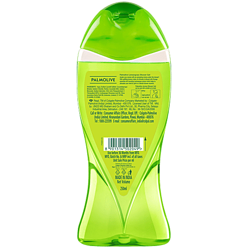 Palmolive Aroma Morning Boost With Orange Essential Oil & Lemongrass Shower Gel, 250 ml  