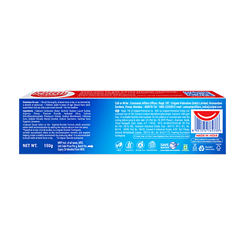 Colgate Strong Teeth Anticavity Toothpaste, 150 g  