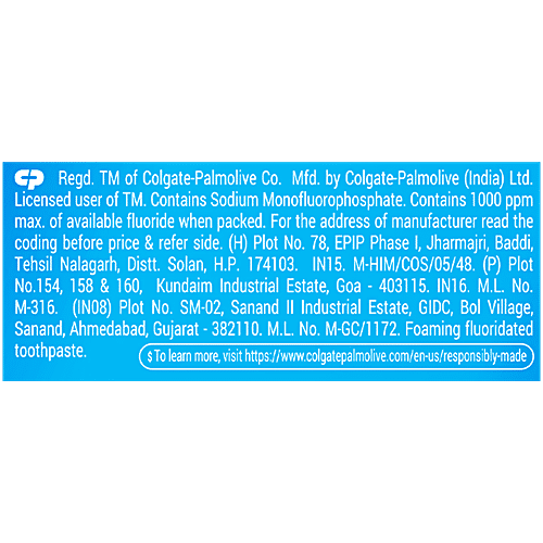 Colgate Strong Teeth Anticavity Toothpaste With Amino Shakti, 150 g  