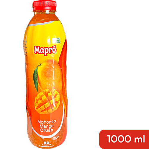 Mapro Crush - Alphonso Mango, 1 L Bottle