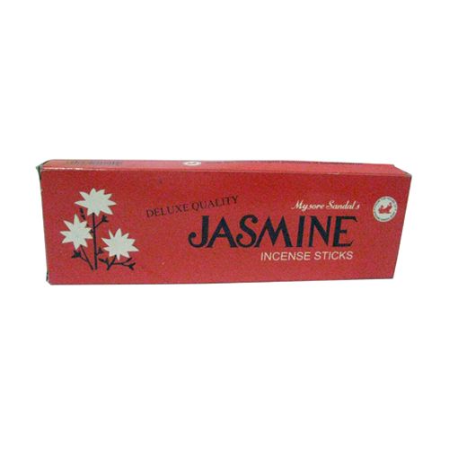 Mysore Sandal Incense Sticks - Jasmine  (100 Sticks), 125 g Pouch 