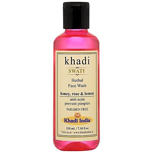 Buy Swati Khadi Herbal Facial Cleanser Honey Rose Lemon Online at