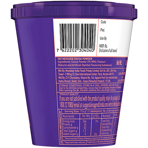 Cadbury Cocoa Powder Mix, 150 g  