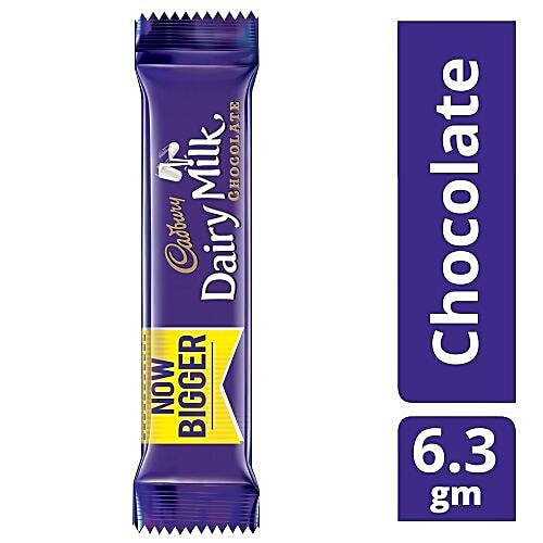 Cadbury Dairy Milk Dairy Milk - Chocolate Bar, 6.3 g  