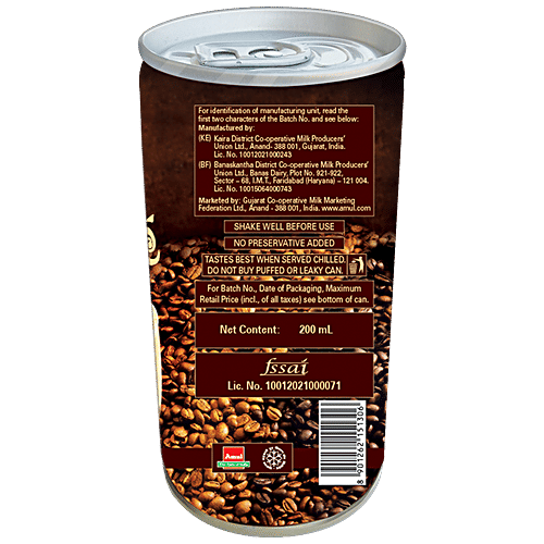 Buy Amul Kool Cafe Milk Coffee 200 Ml Can Online At Best Price bigbasket