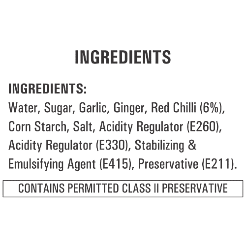 Ching's Secret Red Chilli Sauce, 90 g Zero Fat