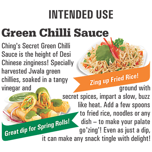 Chings Secret Green Chilli Sauce, 90 g  