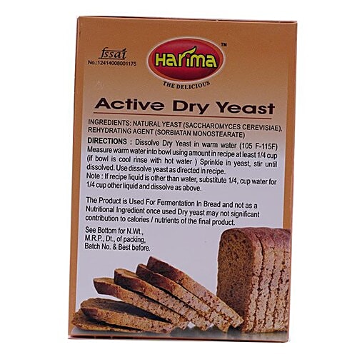 Buy Harima Active Dry Yeast 25 Gm Carton Online at the Best Price of Rs