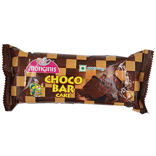 Monginis  Veg Cakes - Chocolate, 60 g Pouch 