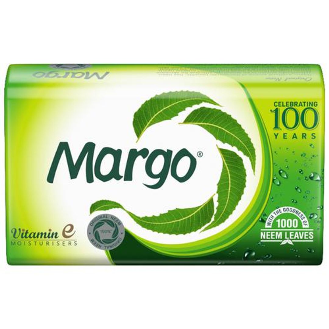 Margo Original Neem Soap, With Goodness of 1000 Neem Leaves, 100 g Pouch