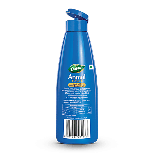 Dabur Anmol Gold Pure Coconut Oil, 500 ml  