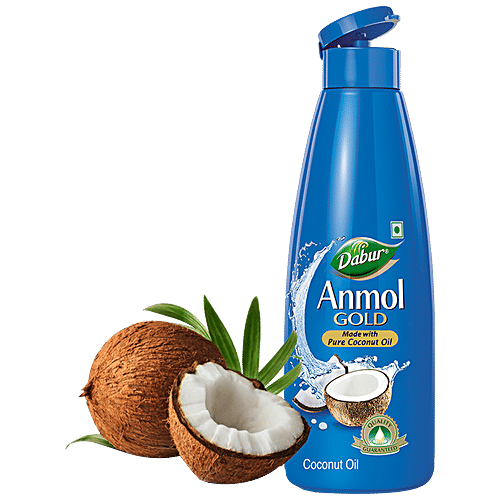 Dabur Anmol Gold Pure Coconut Oil, 500 ml  