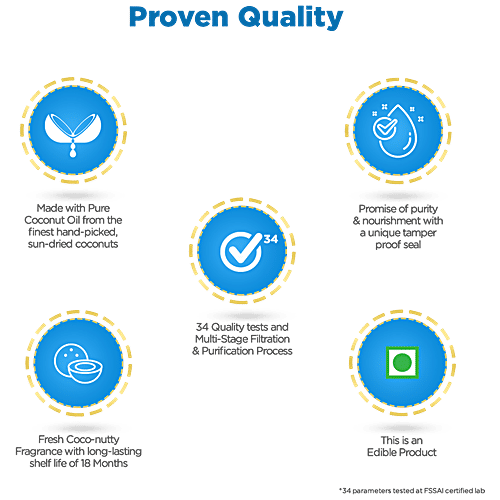 Dabur Anmol Gold Pure Coconut Oil, 500 ml  