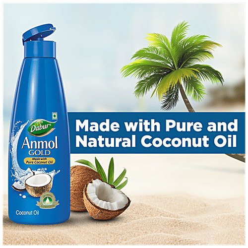Dabur Anmol Gold Pure Coconut Oil, 500 ml  