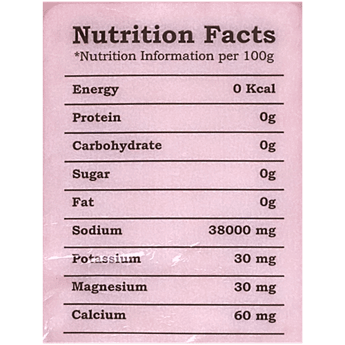 Terra Greens RockSalt-Natural, 1 kg  80 + Minerals & Elements