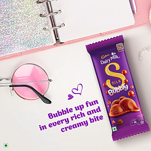 CADBURY DAIRY MILK SILK Bubbly Chocolate 50 g