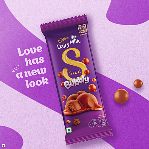 CADBURY DAIRY MILK SILK Bubbly Chocolate 50 g