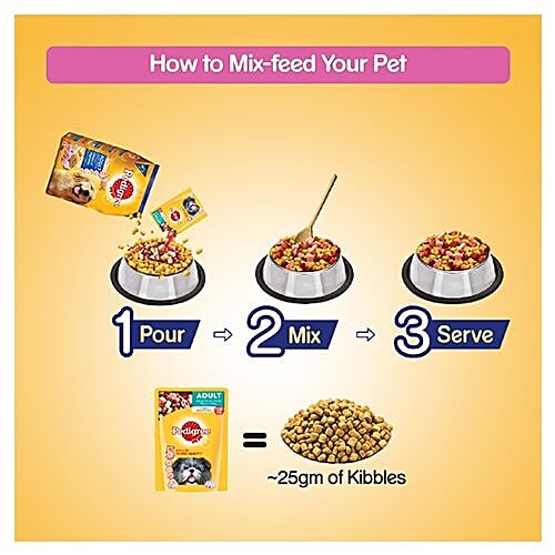 Buy Pedigree Sample Pack Gravy Puppy Dog Food Chicken Chunks In Gravy