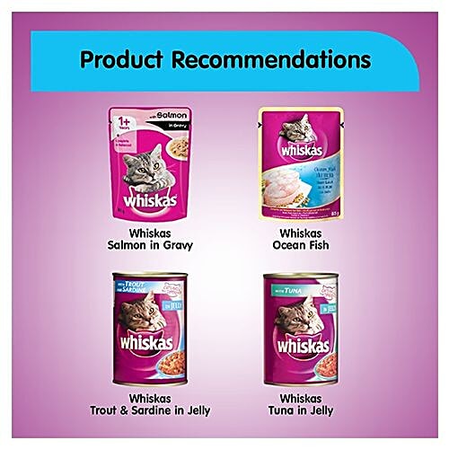 Buy Whiskas Sample Pack Whiskas Wet Meal Adult Cat Food, Tuna in