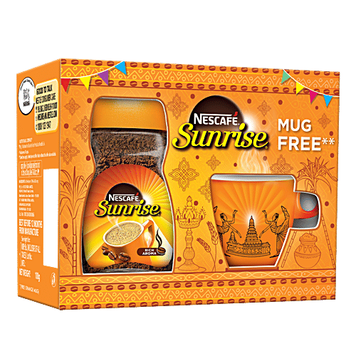 Nescafe  Sunrise Coffee, 100 g (Get Free Coffee Mug) 