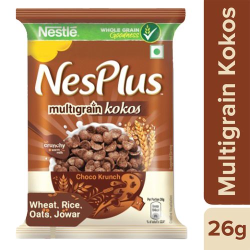 Nestle NesPlus NesPlus Breakfast Cereal - Multigrain Kokos, Choco Crunch, 26 g  