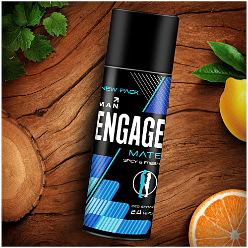 Engage Bodylicious Deodorant Spray - Mate For Men, 150 ml  