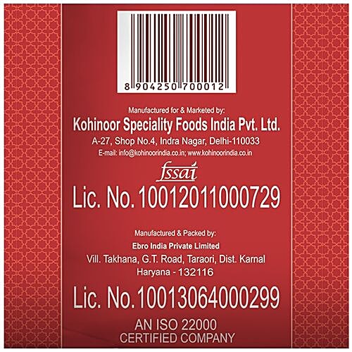 Kohinoor Charminar Basmati Rice/Basmati Tandul - Select, 5 kg  