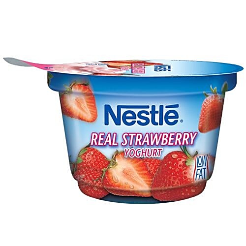Buy Nestle Yoghurt Real Strawberry Online at Best Price bigbasket