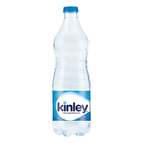 Kinley Drinking Water - With Minerals, 1 L (Pack of 15) 