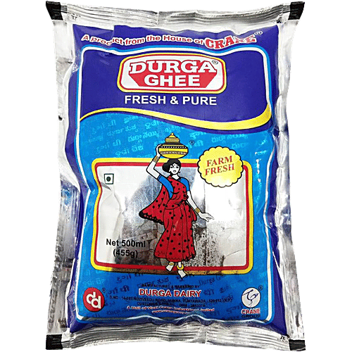 Durga Ghee/Neyyi, 500 ml Pouch 