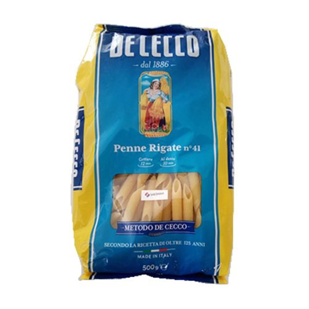 Buy De Cecco Pasta Penne Rigate N.41 500 gm Pouch Online at Best