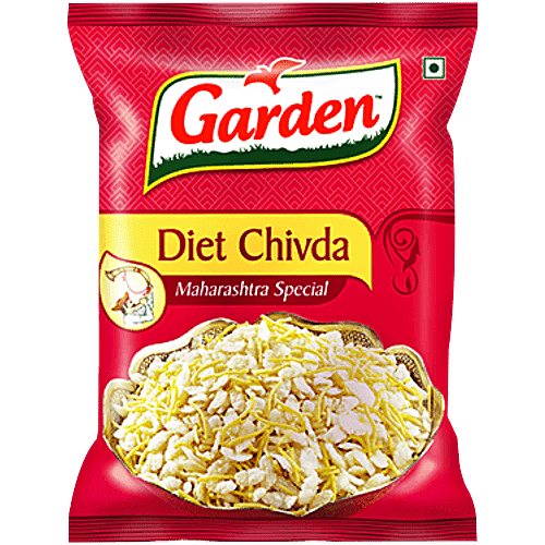 Garden Diet Chivda - Crispy Crunchy, 160 g Pouch Zero Trans Fat & Zero Cholesterol