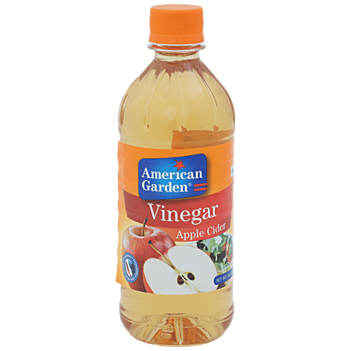 American Garden Apple Cider Vinegar, 473 ml Bottle Zero Fat