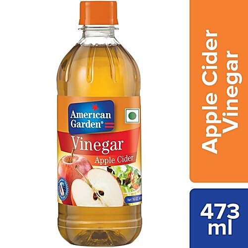 American Garden Apple Cider Vinegar, 473 ml Bottle Zero Fat
