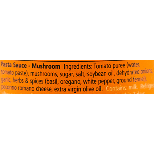 American Garden  Pasta Sauce - Spaghetti & Mushroom, 397 g Jar 