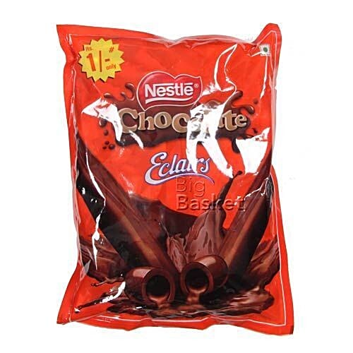 Buy Nestle Chocolates Caramel Eclairs 340 Gm Pouch Online at the Best