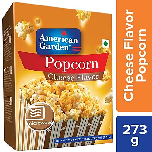 Buy American Garden Microwave Popcorn Cheese 273 gm Carton Online at