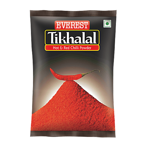 Everest Tikhalal Chilli Powder/Mirch Powder, 500 g Pouch 