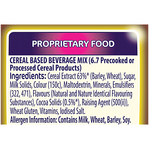 Bournvita 5 Star Magic Nutrition Drink, 500 g Pouch